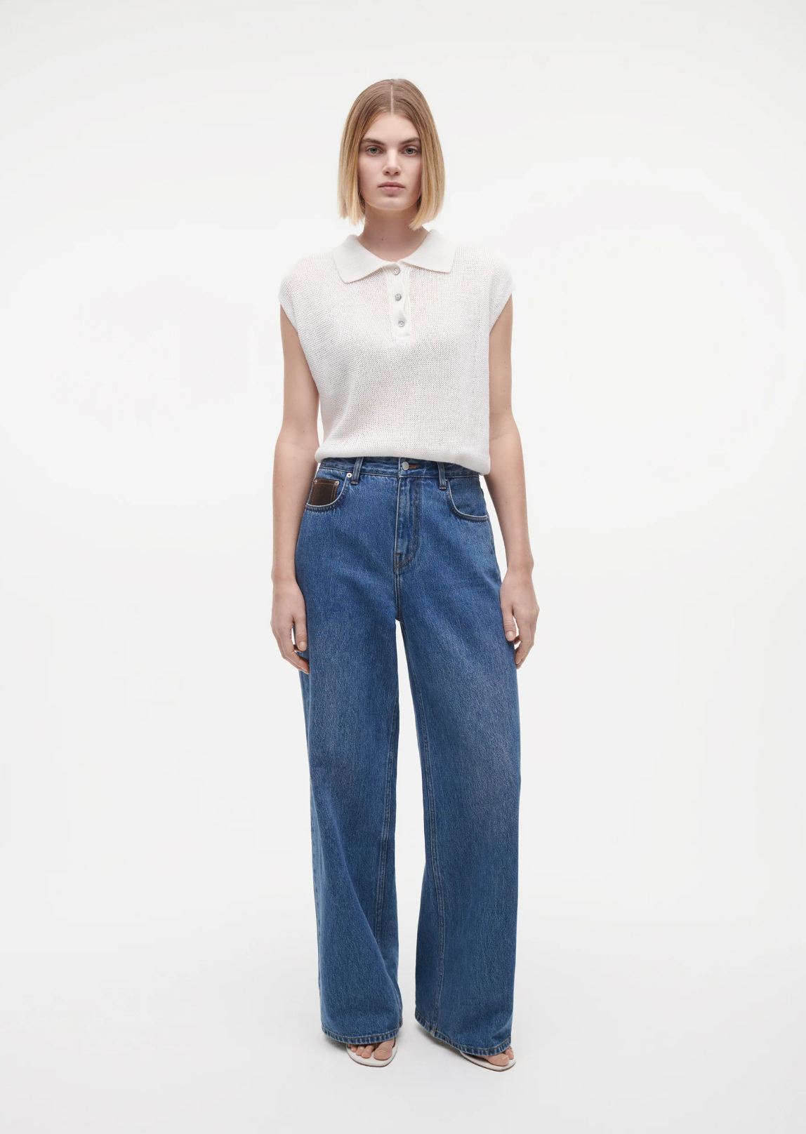 Bukser | Aline Denim Blue